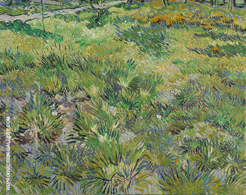 Long Grass with Butterflies | Oil Painting Reproduction