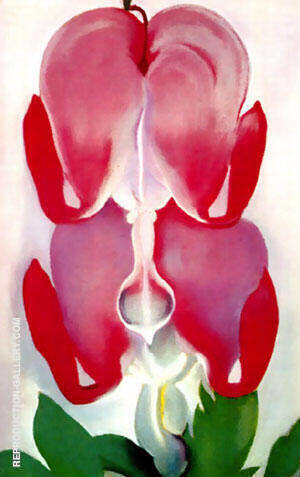 Bleeding Heart 1932 by Georgia O'Keeffe | Oil Painting Reproduction