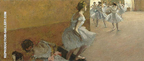 Dancers Climbing the Stairs, c1880 | Oil Painting Reproduction