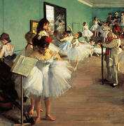 Dancing Examination, 1874 By Edgar Degas