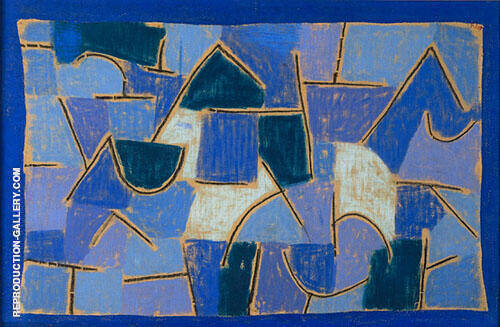 Blue Night 1937 by Paul Klee | Oil Painting Reproduction