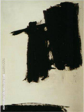 Untitled 1960 by Franz Kline | Oil Painting Reproduction