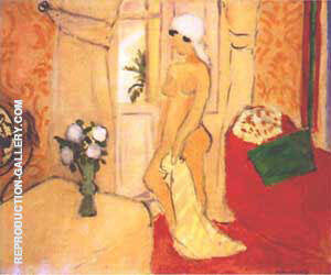 Nude in a White Turban by Henri Matisse | Oil Painting Reproduction