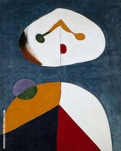 Portrait 1938 Retrato by Joan Miro | Oil Painting Reproduction