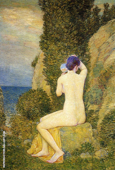 Aphrodite by Childe Hassam | Oil Painting Reproduction
