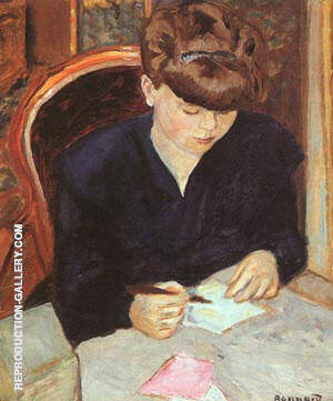 The Letter by Pierre Bonnard | Oil Painting Reproduction