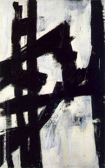 New York 1953 by Franz Kline | Oil Painting Reproduction