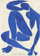 Blue Nude IV By Henri Matisse