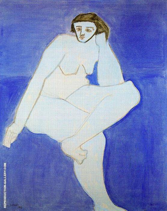 White Nude by Milton Avery | Oil Painting Reproduction
