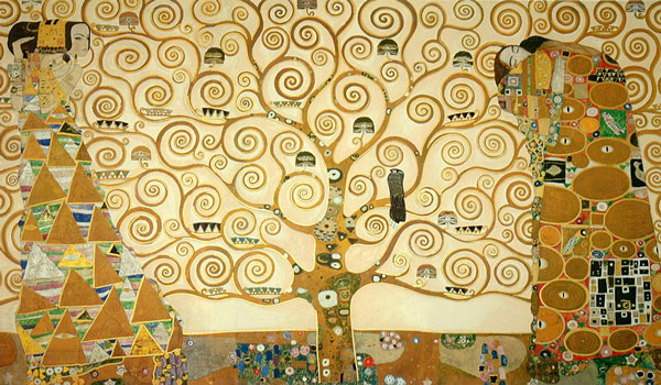 Tree of Life Stoclet Frieze by Gustav Klimt | Oil Painting Reproduction