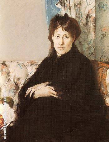 Portrait of Mme Pontillon 1871 | Oil Painting Reproduction