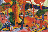 Turning Road L'Estaque By Andre Derain