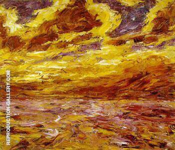 Autumn Sea VII by Emil Nolde | Oil Painting Reproduction