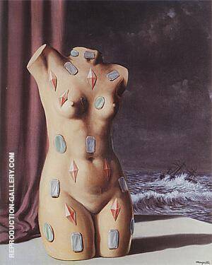 The Drop of Water 1948 by Rene Magritte | Oil Painting Reproduction