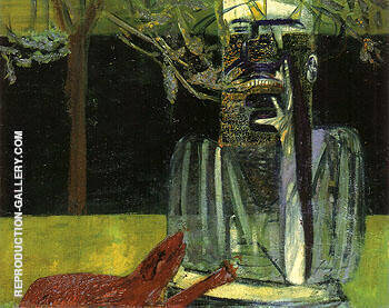 Figure in a Garden 1937 by Francis Bacon | Oil Painting Reproduction