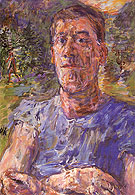 Self Portrait of a Degenerate Artist 1937 By Oskar Kokoschka
