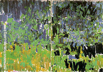 Posted 1977 by Joan Mitchell | Oil Painting Reproduction