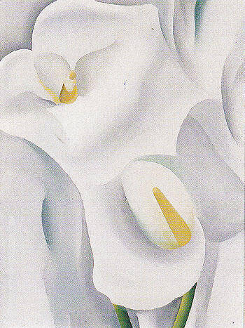 Calla Lilies 1930 712 by Georgia O'Keeffe | Oil Painting Reproduction