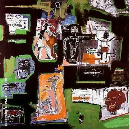 Untitled 1984 7 by Jean Michel Basquiat | Oil Painting Reproduction