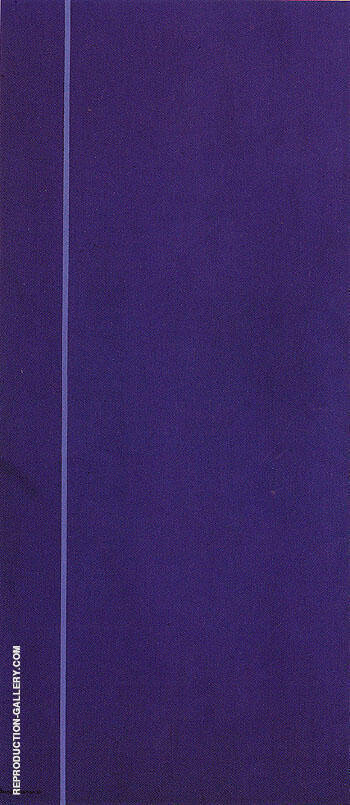 Queen of the Night II 1967 by Barnett Newman | Oil Painting Reproduction