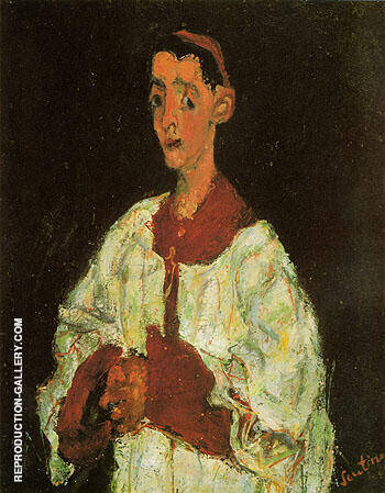 The Choir Boy c1927 by Chaim Soutine | Oil Painting Reproduction