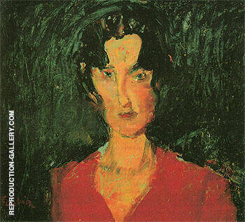 Lina c1929 by Chaim Soutine | Oil Painting Reproduction