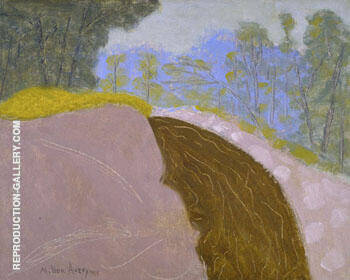 Spring Brook 1955 by Milton Avery | Oil Painting Reproduction