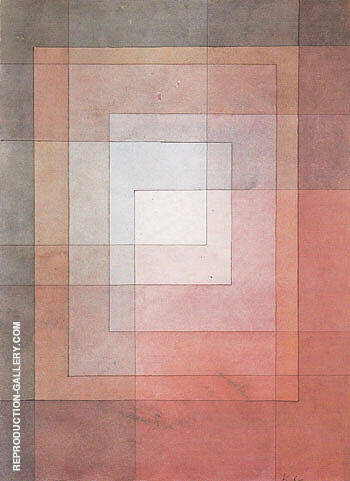 Polyphonic Setting for White 1930 by Paul Klee | Oil Painting Reproduction