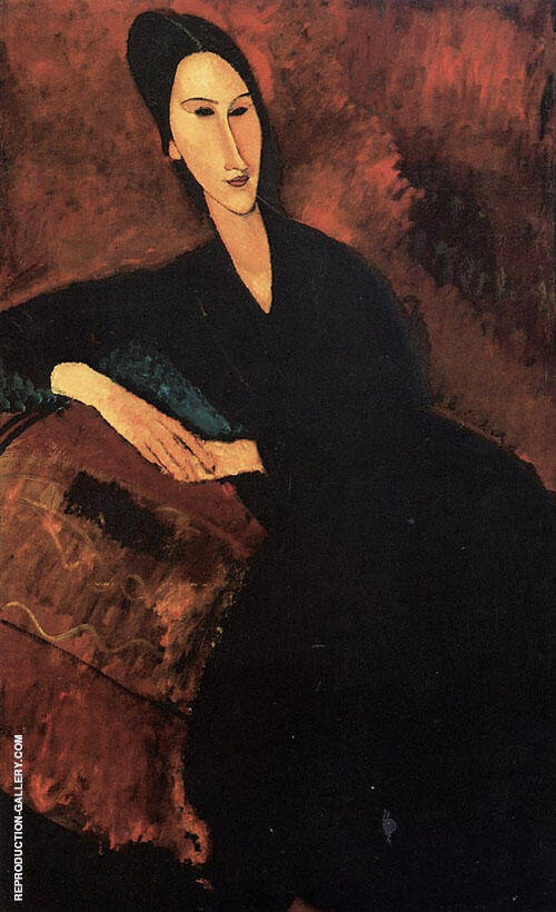 Anna Zborowska by Amedeo Modigliani | Oil Painting Reproduction
