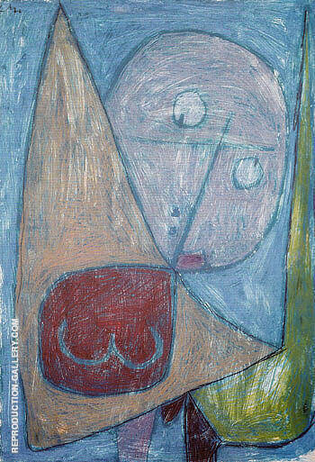 Angel Still Female 1939 by Paul Klee | Oil Painting Reproduction