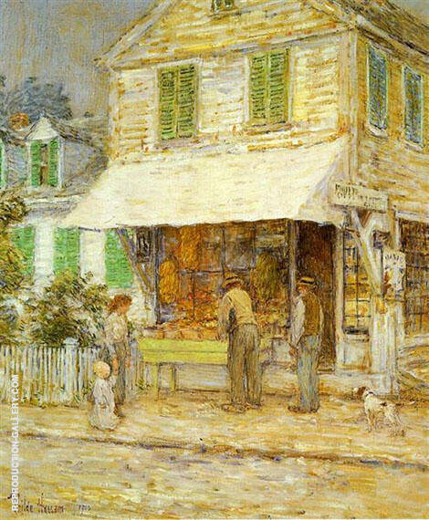 Provincetown Grocery Store 1900 | Oil Painting Reproduction