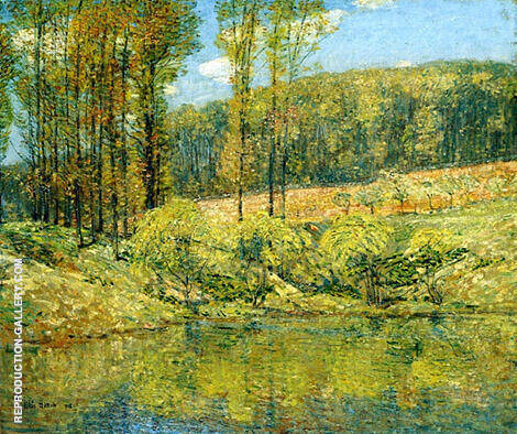 Spring Navesink Highlands 1908 | Oil Painting Reproduction