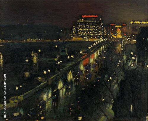Le Pont Neuf La Nuit 1935 By Albert Marquet
