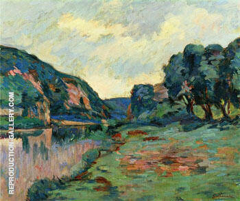Echo Rock A by Armand Guillaumin | Oil Painting Reproduction