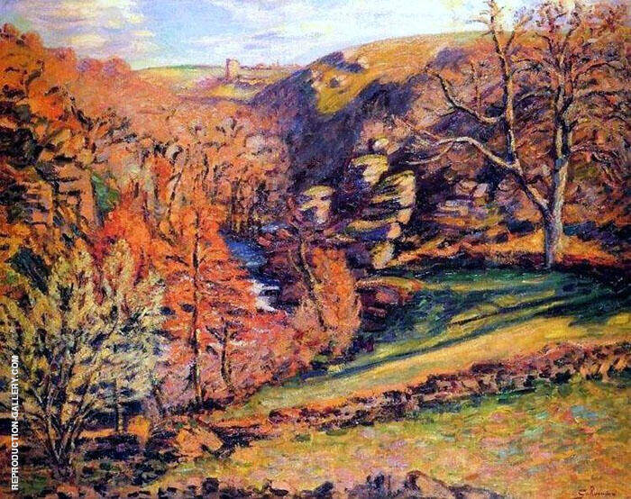 Madness Ravine 1894 by Armand Guillaumin | Oil Painting Reproduction