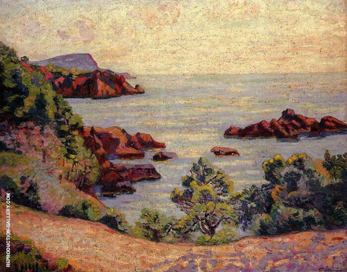Midday Landscape 1905 by Armand Guillaumin | Oil Painting Reproduction