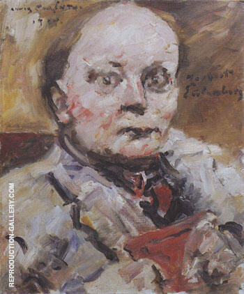 Herbert Eulenberg 1924 by Lovis Corinth | Oil Painting Reproduction