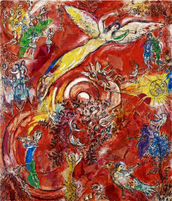 The Triumph of Music by Marc Chagall | Oil Painting Reproduction