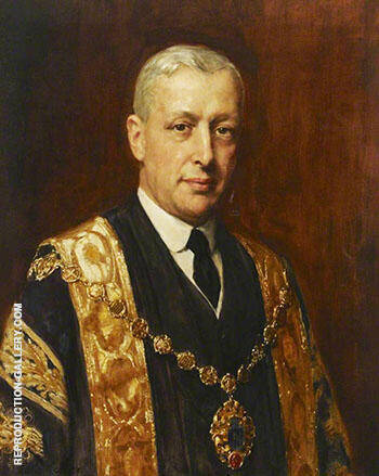 George Henry Heilbuth Mayor of Westminster 1926 | Oil Painting Reproduction