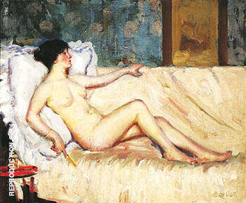 Reclining Nude 1912 by Alson Skinner Clark | Oil Painting Reproduction