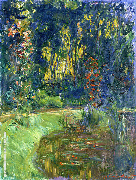 The Water Lily Pond 1919_879 by Claude Monet | Oil Painting Reproduction
