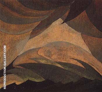Golden Storm 1925 by Arthur Dove | Oil Painting Reproduction