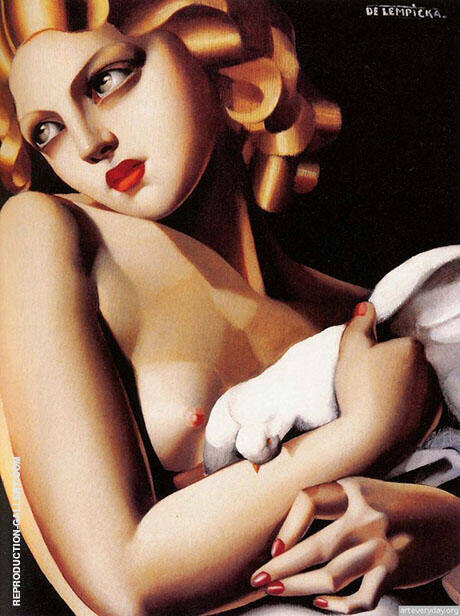 Femme Colombe by Tamara de Lempicka | Oil Painting Reproduction
