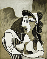 Femme Acoudee au Fauteuil By Pablo Picasso