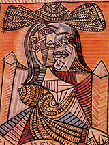 Seated Woman 1938 By Pablo Picasso