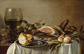 Still Life 1647 By Pieter Claesz