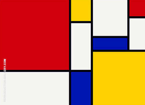 Untitled A by Piet Mondrian | Oil Painting Reproduction