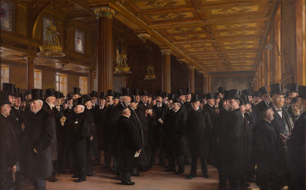 From The Bourse of Copenhagen 1895 | Oil Painting Reproduction