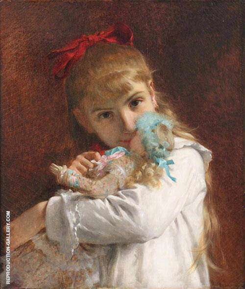Little Girl 1871 by Pierre Auguste COT | Oil Painting Reproduction