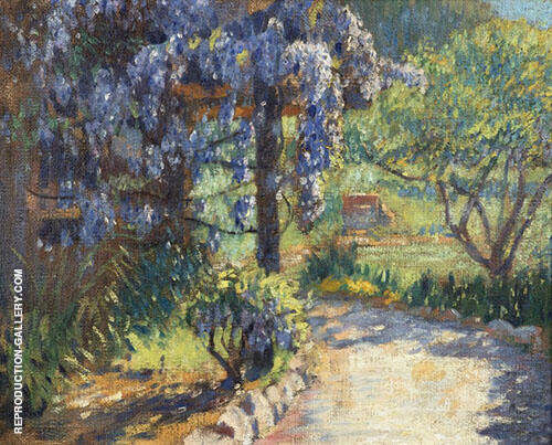 Path Through The Garden | Oil Painting Reproduction